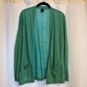 GAP open front cardigan